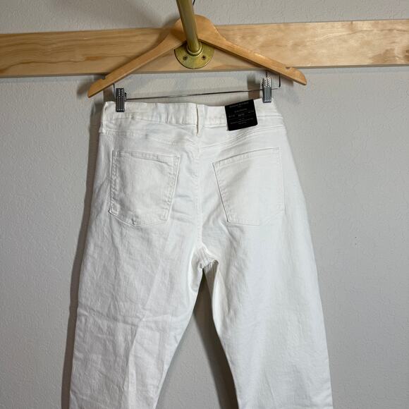 Women's Banana Republic Ivory Girlfriend Low Rise Denim Jeans Size 30 NEW - Picture 9 of 9